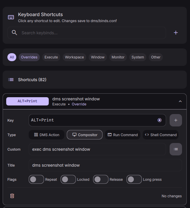 Keyboard Shortcuts