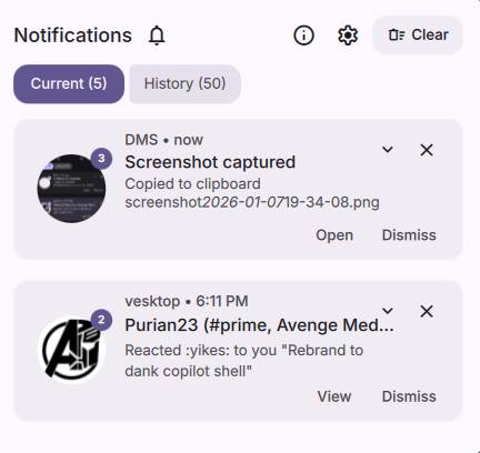 Notification Center
