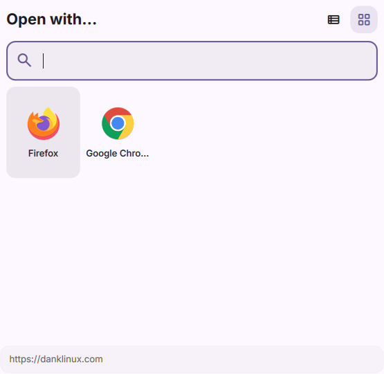 App Picker