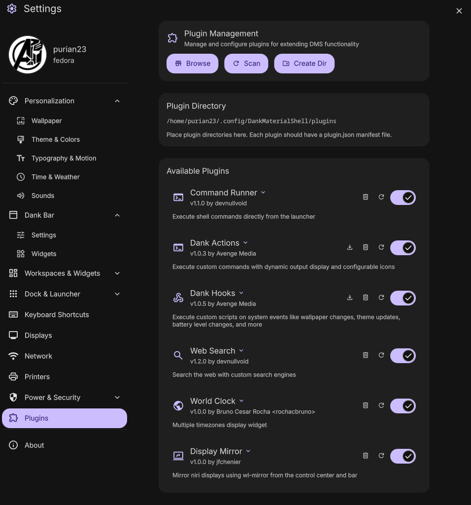 DMS Plugin System